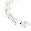 Transparent Glass Enamel Beads Strands GLAA-B021-06L-3