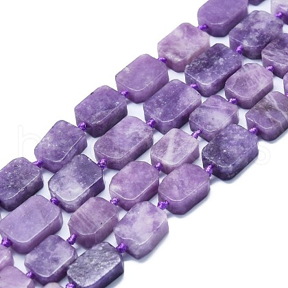 Natural Lilac Jade Beads Strands G-K245-J05-01-1
