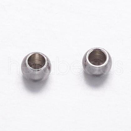 Tarnish Resistant 201 Stainless Steel Spacer Beads STAS-K146-055-1