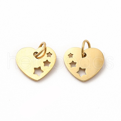 Ion Plating(IP) 304 Stainless Steel Pendants STAS-E185-12G-1