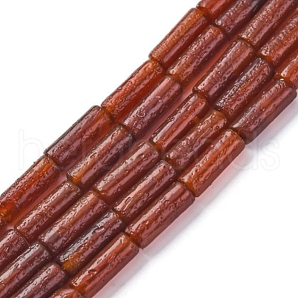 Natural Carnelian Beads Strands G-P570-A03-02-1