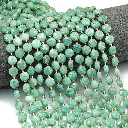 Natural Amazonite Beads Strands G-C116-A39-02-1