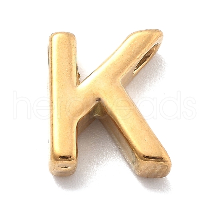 Ion Plating(IP) 304 Stainless Steel Charms STAS-R138-07G-K-1