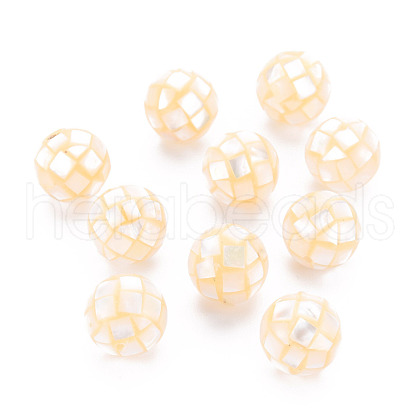 Resin Beads SSHEL-T014-38-12mm-05-1