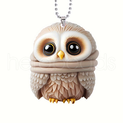 Owl Acrylic Hanging Ornaments PW-WGEEDE4-01-1