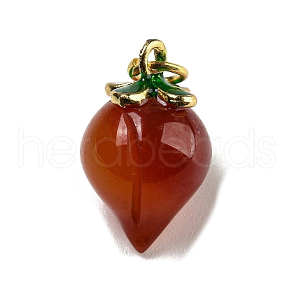 Natural Agate(Dyed & Heated) Pendants G-R436-01E-1