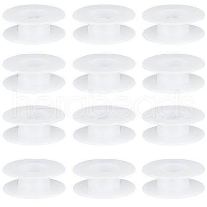 SUNNYCLUE 15Pcs Plastic Spools TOOL-SC0001-57-1