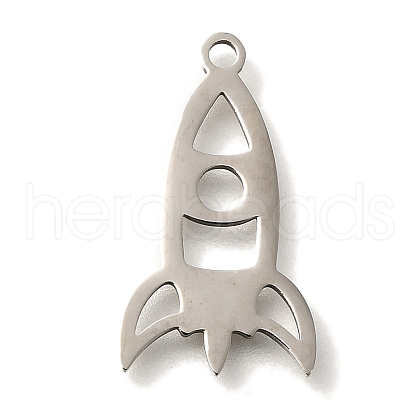 201 Stainless Steel Pendants STAS-R136-25P-1