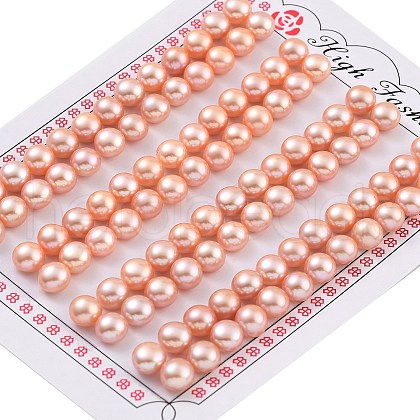 Grade 6A Natural Cultured Freshwater Pearl Beads PEAR-N018-6A-6570B-1