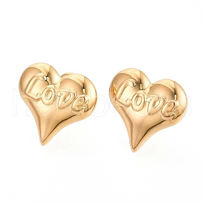 304 Stainless Steel Stud Earrings EJEW-T047-07G-1