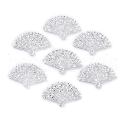 Transparent Acrylic Pendants TACR-A004-07A-02-1