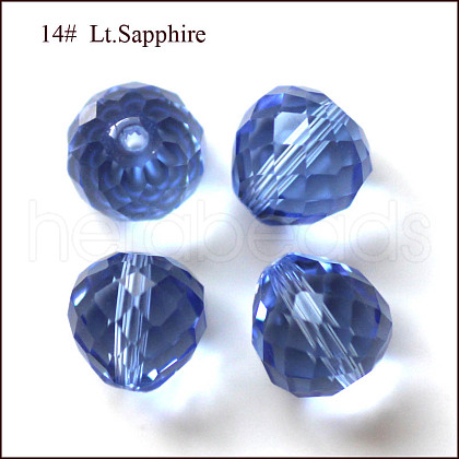 Imitation Austrian Crystal Beads SWAR-F067-10mm-14-1