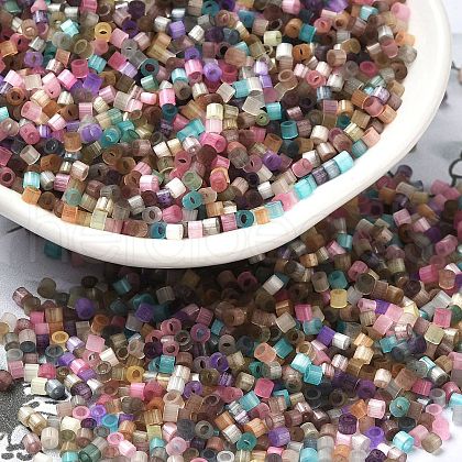 Glass Bugle Beads SEED-B001-03A-06-1