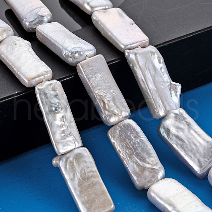 Natural Keshi Pearl Beads Strands PEAR-S020-D03-1