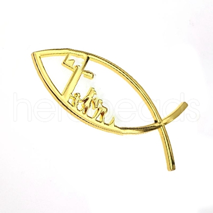 Zinc Alloy Self-adhesion Car Stickers PW-WG999BF-04-1