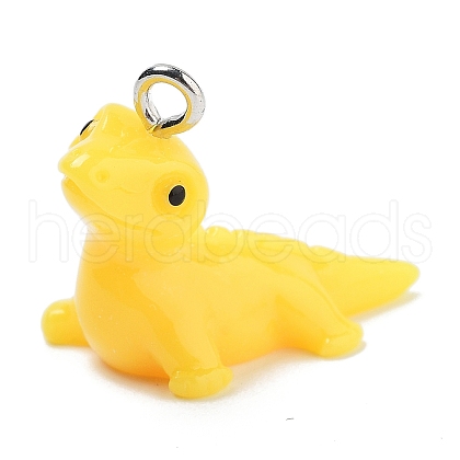 Resin Pendants RESI-Q002-01E-1