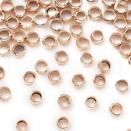 Brass Crimp Beads KK-S509-01RS-02-1