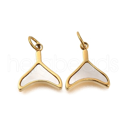 Ion Plating(IP) 304 Stainless Steel Charms STAS-Q335-08G-1