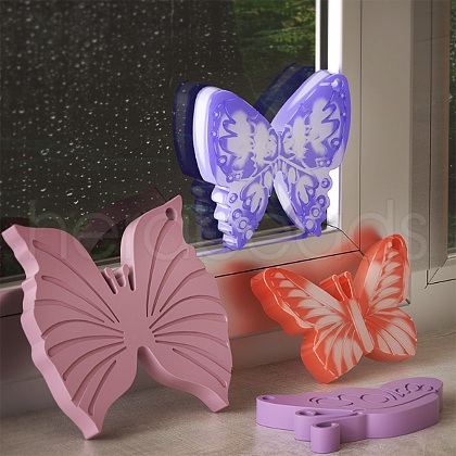 Butterfly DIY Keychain Pendant Silicone Molds DIY-Q037-18A-1