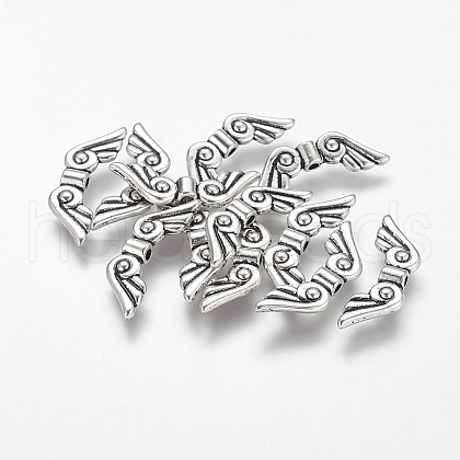 Tibetan Style Alloy Beads TIBEB-1000-AS-FF-1