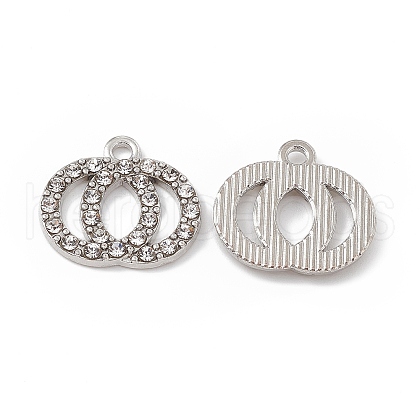Alloy Crystal Rhinestone Pendants FIND-C019-23P-1