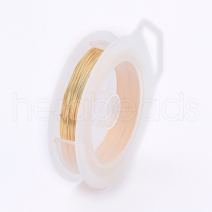 Round Copper Wire for Jewelry Making CWIR-WH0001-0.7mm-07-1