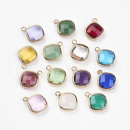 Glass Charms GLAA-E025-12-1