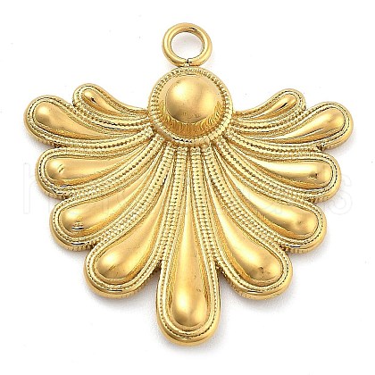 Ion Plating(IP) 304 Stainless Steel Pendants STAS-P379-02D-G-1