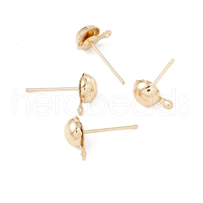 304 Stainless Steel Stud Earring Findings STAS-P307-17A-G-1