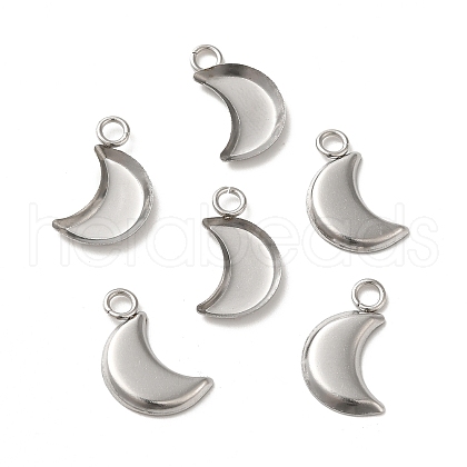 Tarnish Resistant 304 Stainless Steel Pendant Cabochon Settings STAS-P210-05P-1