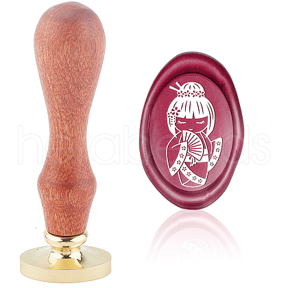 Wax Seal Stamp Set AJEW-WH0212-283-1