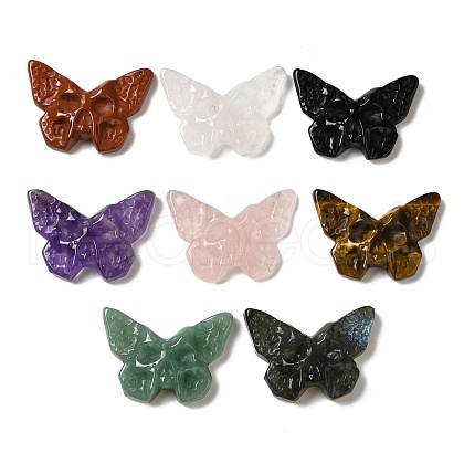 Natural Mixed Stone Pendants G-C091-04-1