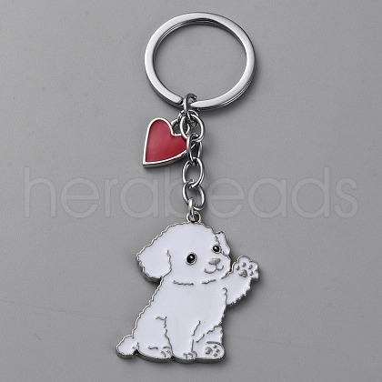 Animal Theme Alloy Keychain KEYC-SZC0007-01G-1