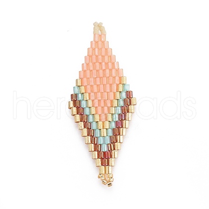 MIYUKI & TOHO Handmade Japanese Seed Beads Links SEED-E004-O08-1
