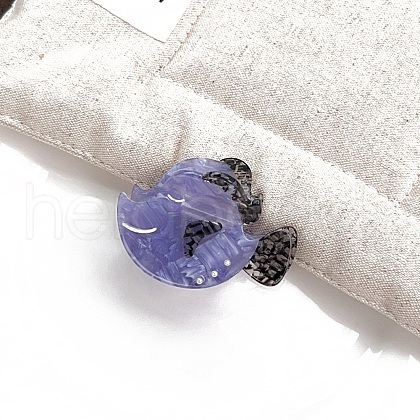Cellulose Acetate Claw Hair Clips PW-WG329D0-02-1