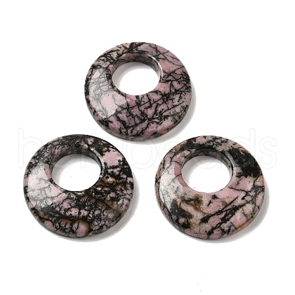 Natural Rhodonite Pendants G-T122-76O-1