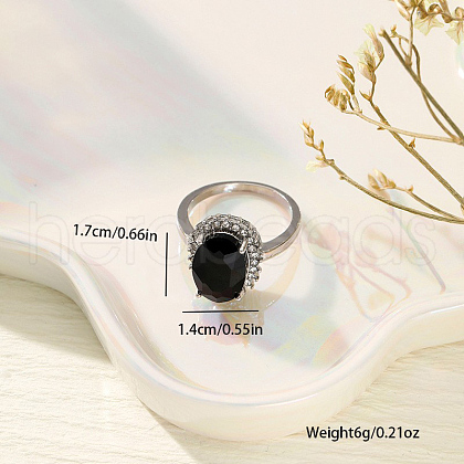 Cubic Zirconia Plain Band Rings for Women PW-WGEF2B2-02-1