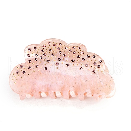 Cellulose Acetate(Resin) Claw Hair Clips PW-WG181B1-01-1
