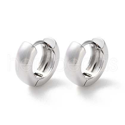Rack Plating Brass Hoop Earrings EJEW-S241-15P-1
