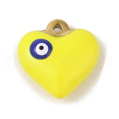 304 Stainless Steel Enamel Pendants STAS-M071-02D-1