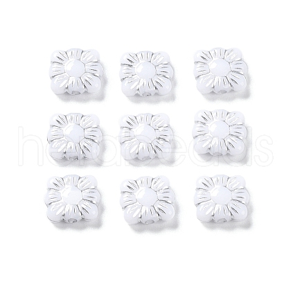 Opaque Acrylic Beads OACR-G016-26B-1
