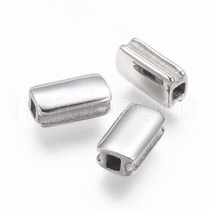 Tarnish Resistant 304 Stainless Steel Beads STAS-E130-01P-1