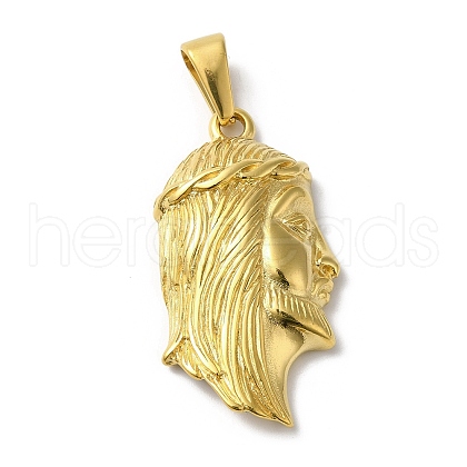 PVD Vacuum Plating 304 Stainless Steel Pendants STAS-B069-35C-G-1
