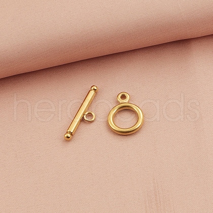 Stainless Steel Toggle Clasps PW-WG4910C-04-1
