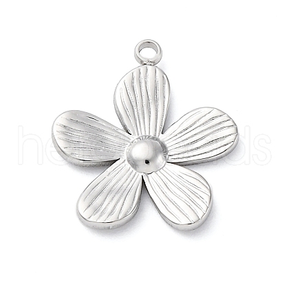 304 Stainless Steel Pendants STAS-S163-08B-P-1