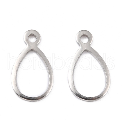 Tarnish Resistant 201 Stainless Steel Charms STAS-K217-90-1