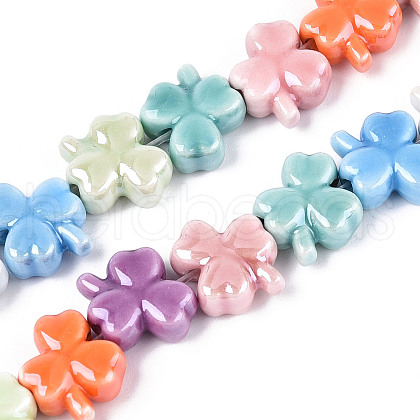 Handmade Porcelain Bead Strands PORC-N011-05-1