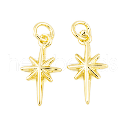 Rack Plating Brass Pendants KK-P269-01G-1