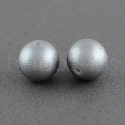 ABS Plastic Imitation Pearl Round Beads SACR-S074-20mm-A59-1