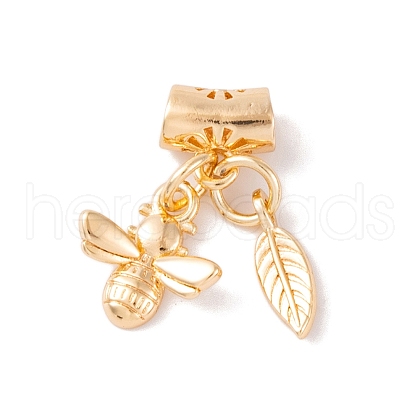 Brass Pendant KK-S376-14G-1